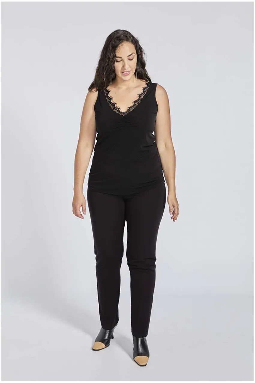 SPG Woman Top con pizzo taglie forti Best