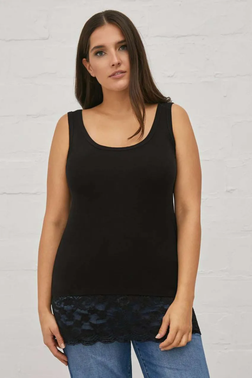 top_giromanica_con_pizzo__1.webp Mat Fashion Top giromanica con pizzo taglie comode Outlet