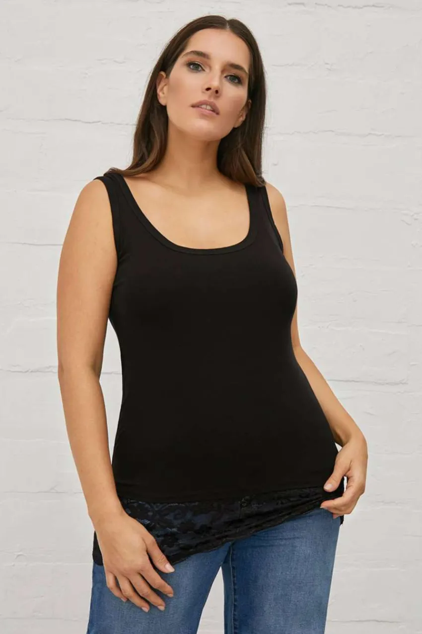 top_giromanica_con_pizzo__3.webp Mat Fashion Top giromanica con pizzo taglie comode Outlet