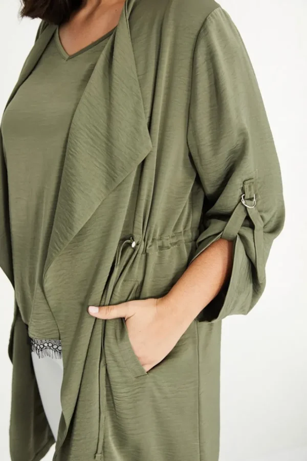 SPG Woman Trench lungo taglie forti Outlet
