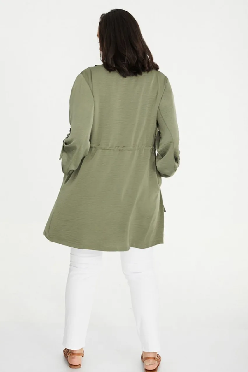 SPG Woman Trench lungo taglie forti Outlet