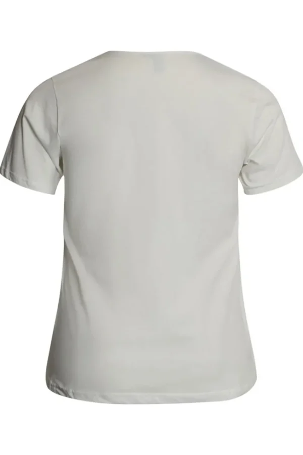 Ciso T-shirt basic con scollo a V taglie forti Hot