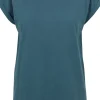 Urban Classics T-shirt con maniche a cappuccio taglie forti Clearance