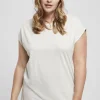 Urban Classics T-shirt con maniche a cappuccio taglie forti New