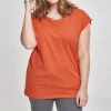 Urban Classics T-shirt con maniche a cappuccio taglie forti Online