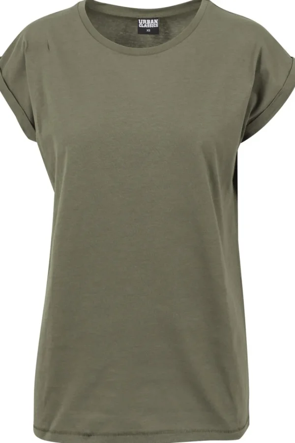 Urban Classics T-shirt con maniche a cappuccio taglie forti Hot