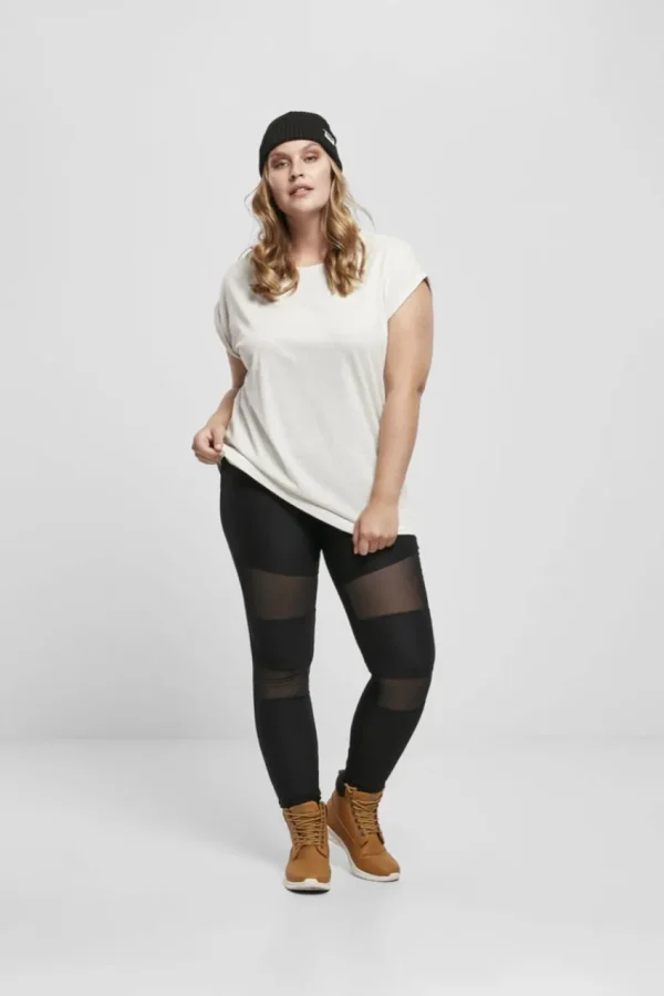 Urban Classics T-shirt con maniche a cappuccio taglie forti New