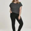Urban Classics T-shirt con maniche raglan a contrasto taglie forti Outlet