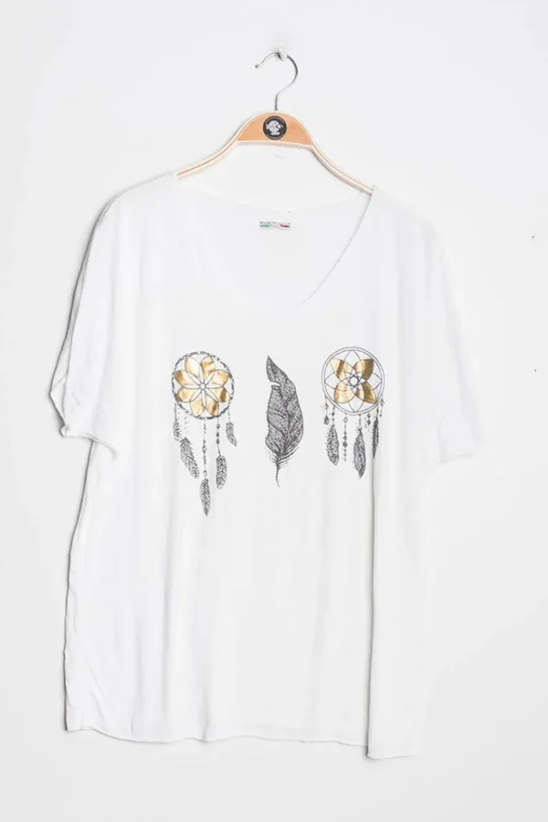 Donna Curvy T-Shirt dreamcatcher Best