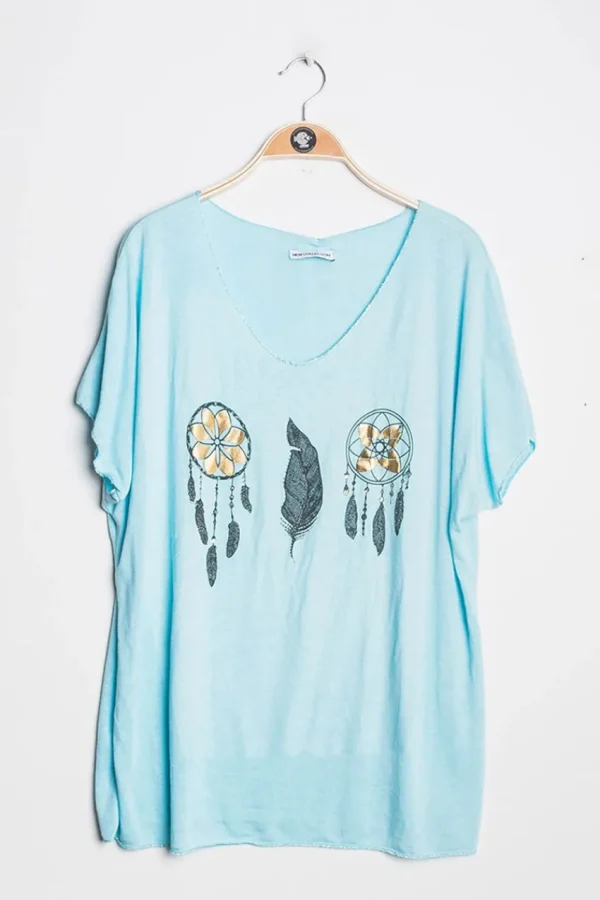 Donna Curvy T-Shirt dreamcatcher Best