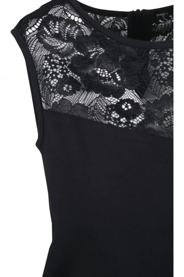 Urban Classics Tuta inserti in pizzo taglie forti Best